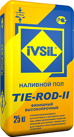 Самонивелир пол наливной IVSIL TIE-ROD-II 25кг (48)