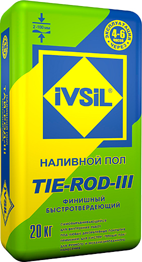 Наливной пол TIE-ROD-III 20кг IVSIL (64)