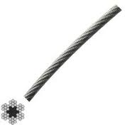 Трос для растяжки DIN3055 ___М10 (бухта100м)  не заказывать