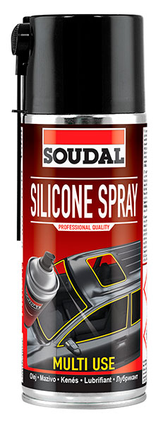 Силиконовая смазка Silicone  Spray 400 мл SOUDAL  134154