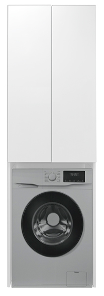 Пенал Loranto Стиль 60 652х2000х600 над стиральной машиной, белый (CS00082332)