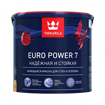 Краска EURO-7 А 9л TIKKURILA