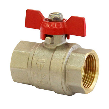 Кран шаровый ВР 3/4" ( бабочка ) HLV