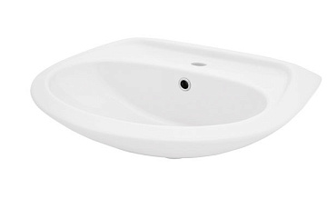 Раковина с пьедесталом SANTEK БРИЗ 60 с отверстием (1WH110466 1WH110595)