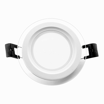 Свет-к с/д LEEK (окантовка стеклом) GLRL WH 18W D200 CW 6К