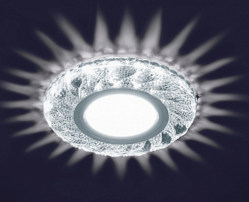 Светильник ES-907/MR16-98-2,5w/NW-CLEAR/CLEAR-220-IP20