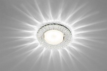 Светильник МаксЛайт CRYSTAL LED 23 GX53 диодный декор прозр