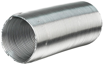 Канал алюминиевый гофрированный d=135мм (1-3м)