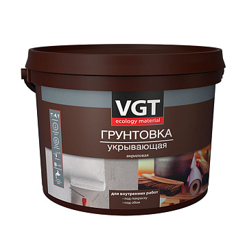Грунтовка ВДАК-0301 Укрывающая для вн.работ 3кг ВГТ