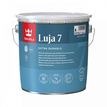 Луя краска акрилатная 7 база А матовая 2.7л TIKKURILA