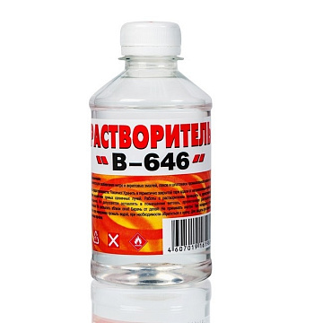 Растворитель 646 0,25л Вершина (20)