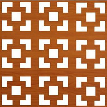 Панель Дамаско вишня ХДФ 695*1020*3