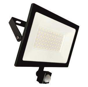 Прожектор с/д LE LED FL IR 50W BLACK (с сенсором)