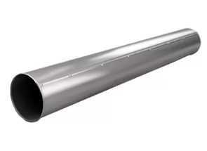 Труба водосточная Д100 1метр Цинк