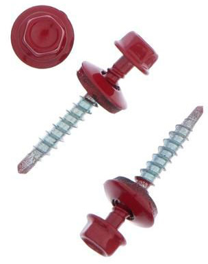 Саморез кров. 3003 4,8х35 красный рубин (уп200) - незаказ
