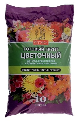 Грунт 5л Агроном Цветочный