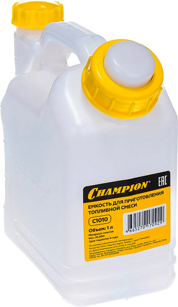 Канистра для топливной смеси 1л Champion C1010