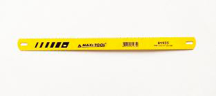 Полотно д/ножовки по метал/дерев 24*300мм двустор 18/24TPI (1/50/600) MaxiTool 81935