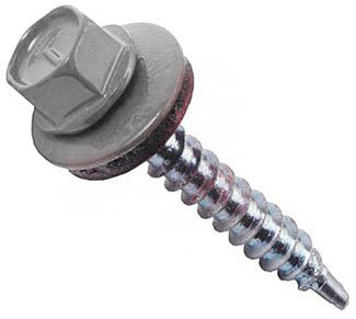 4,8х35 RAL 7004  Серый саморез кров.(250)