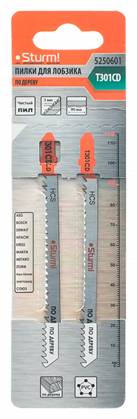 Пилки для лобзика Sturm! Т301CD 5250601