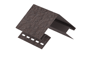 Угол наружный Кирпич Коричневый Ю-Пласт 3.05м