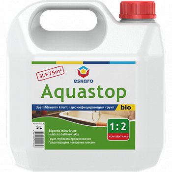 Грунт Акриловый Eskaro Aquastop Bio 3л