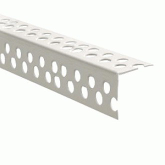 Угол ПВХ штукатурный защитный 25*25/2,7м