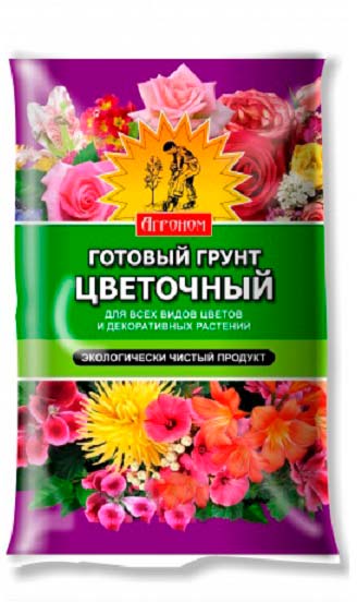 Грунт 50л Агроном Цветочный