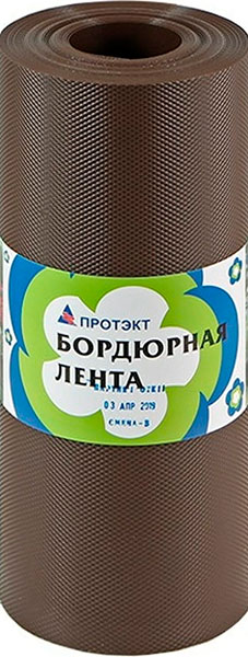 Б-30/10 Лента бордюрная коричневая 10м (рулон)DG0156