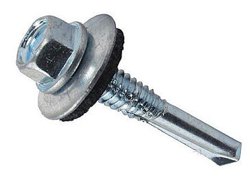 6,3х150 саморез кров.с шайб.с рез.прокл.(50)