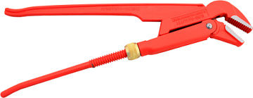 Ключ трубный ПРОФИ CrV 90 градусов 1,0"(36) БИБЕР 90051