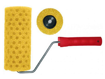 Валик FITструктурный поролоновый Горошек 230мм 02876