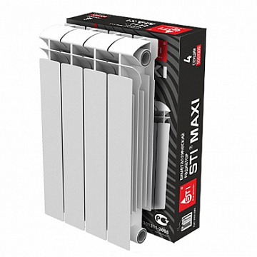 Радиатор BIMETAL STI MAXI 500/100 8 сек