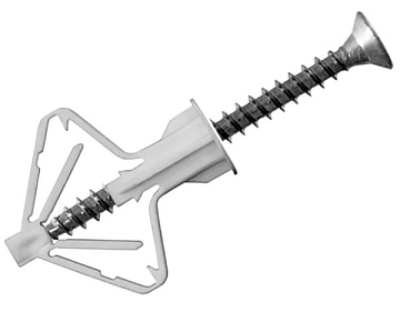 Дюбель для ГКЛ  Бабочка  9х13