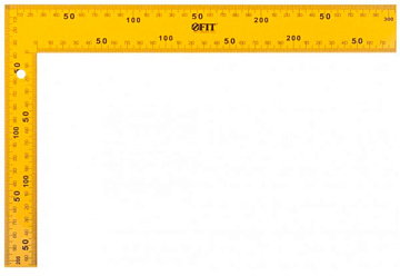 Угольник столярный 400х600мм FIT 19626