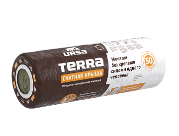 Утеплитель URSA СКАТНАЯ КРЫША Terra (3900/1200/150) 4,68кв.м (18)