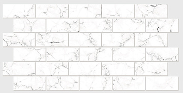 Декоративные панели ПВХ Каррара 960х485 мм