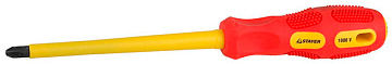 Отвертка STAYER "MAX-GRIP" Regular Cr-V PH 3х150 2582-3-150