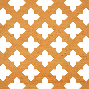 Панель Готика, дуб платина винтаж,  695х1030х3