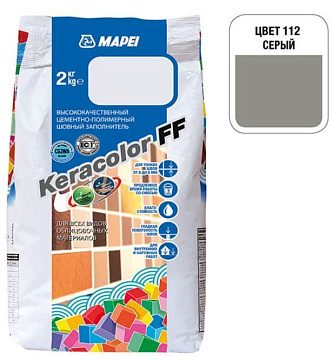 KERACOLOR FF №112 2кг, серый
