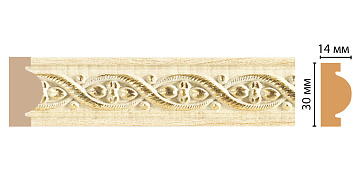 Интерьерный багет 157-5 (30*14)