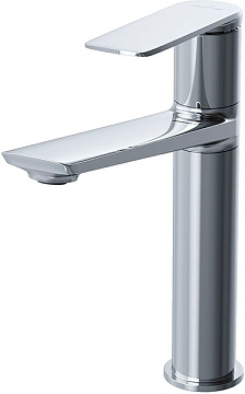 Смеситель ЛАТУНЬ для умывальника 35k MIXLINE ML25-042 "Real" высокий излив