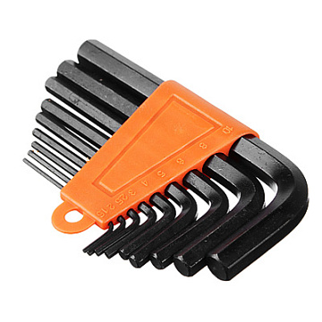 ЕРМАК Набор ключей - шестигранников 1,5-10мм, 9шт. (011)