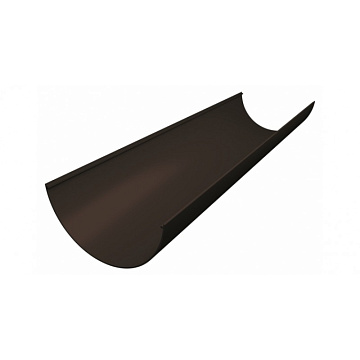 Желоб водосточный Коричневый 120мм ПВХ GL 3метра
