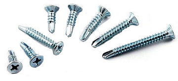 Саморез оконный 3,9х38 б.ц. сверло (уп1000шт)