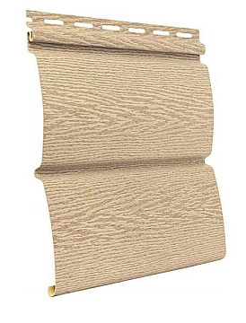 Сайдинг Тимбер Блок Ясень золотистый 3,05х0,23