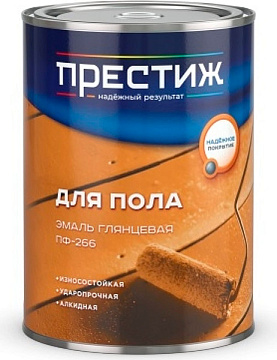 Эмаль Престиж ПФ-266 желто-кор. 0,9кг (14)