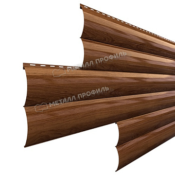 Сайдинг Woodstock-28х330(ECOSTEEL-01-Мореный Дуб-0,5)