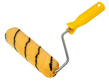 Миди-валик полиакриловый, длина 100 мм, диаметр 54 мм, ворс 12мм, бюгель 6 мм, inWork 02621-1