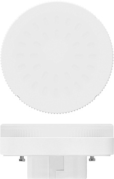 Лампа с/д Uniel LED-GX53-6W/NW/GX53/FR PLZ01WH 4000К